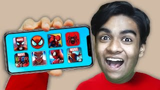 I played Every SpiderMan Mobile Game Ever [upl. by Horsey]