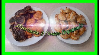 Manoushe and Cheese Empanada emoterascooking [upl. by Persons]