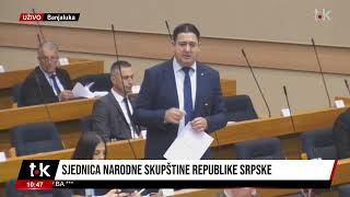 Marković Kojim putem ide Republika Srpska kada nam je korupcija na ovako visokom nivou [upl. by Erbas]