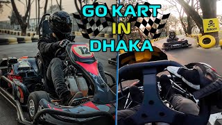 HONEST REVIEW OF GO KART IN DHAKA  Courtside Go Kart [upl. by Otrebtuc80]