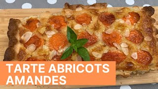 TARTE ABRICOTS AMANDES FAIT MAISON  latelier culinaire Guy Demarle [upl. by Elyak]