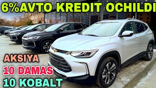 6 Avto Avto Kredit Ochildi Buxoroda Kobalt Jentra Trekir Onix Spark Damas Nexia BulvarMotors Tradin [upl. by Nirro]