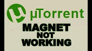 uTorrent Magnet Not Working [upl. by Colson]