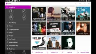 How to use Qmusic to play music Android app [upl. by Peppy]