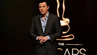 Seth MacFarlane quotIm the wrong guyquot to host the Academy Awards [upl. by Zared493]