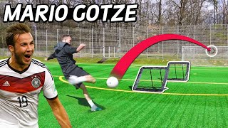 MARIO GOTZE VS IMPOSSIBLE VOLLEY CHALLENGE [upl. by Calvina57]