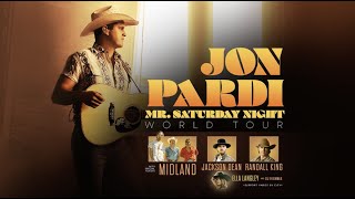 Jon Pardi Announces the Mr Saturday Night World Tour [upl. by Anicul423]