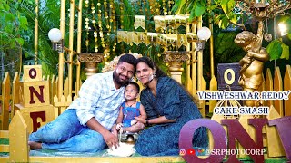 VISHWESHWAR REDDY prebirthdayshoot cake smash 4k PromoSR PHOTO CORP9959603855viral trending [upl. by Orazal121]