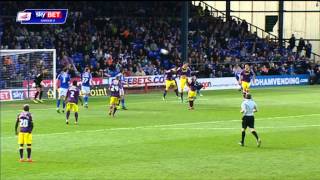 Oldham Athletic vs Notts County  League One 20132014 [upl. by Tjader]