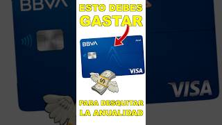 Tarjeta AZUL de BBVA ¿Cuánto DEBES gastar para que valga LA PENA finanzaspersonales [upl. by Hardy]