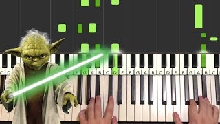 Star Wars  The Force Theme Piano Tutorial Lesson [upl. by Fitzpatrick618]