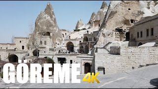 Göreme Cappadocia walking tour 4k 60fps [upl. by Enyamart412]