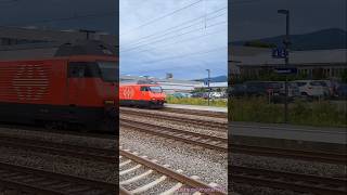 Zugsichtung SBB Re 460 beim Bahnhof Rupperswil [upl. by Wynnie]