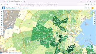 Mapping Your Business Data Online With GIS SaaS  Maptitude [upl. by Kory]