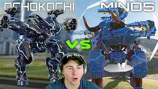 Ochokochi vs Ultimate Invader vs Minos  How Ridiculous Is This Thing  War Robots [upl. by Carpenter]