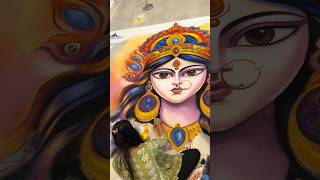 Navratri special rangoli art  garba rangoli  rangolidesign [upl. by Surovy]