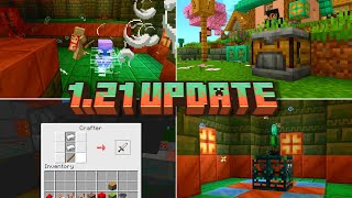 Minecraft 121 Update ALLE Features amp Infos [upl. by Ycak717]