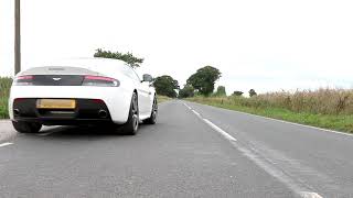 Aston Martin V8 Vantage  CSK X Pipe  INSANE SOUND [upl. by Baldridge985]