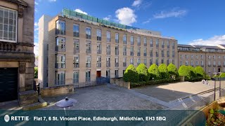 SCENEINVIDEO Flat 7 6 St Vincent Place Edinburgh Midlothian EH3 5BQ [upl. by Vaientina563]