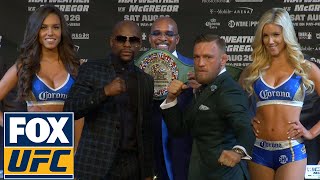 Conor McGregor vs Floyd Mayweather  FULL FINAL PRESS CONFERENCE [upl. by Idnar]