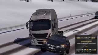 New Wintermod v114 Risk of Slipping ETS2 Mod [upl. by Ichabod76]