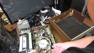 Antique 53 year old Sony VP1000 UMatic video player gets checked over and repaired [upl. by Banwell]