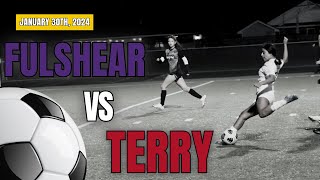 HIGHLIGHTS Fulshear Chargers vs Terry Rangers Girls Soccer [upl. by Creedon465]