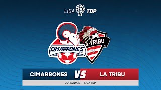 📹🐏  Cimarrones vs La Tribu  Liga TDP  Jornada 5 [upl. by Nezah306]