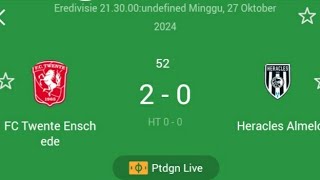 🔴 LIVE FC TWENTE ENSCHEDE VS HERACLES ALMELO [upl. by Ahterahs]