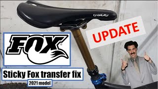 fox Transfer 2021 sticky dropper fix update partial rebuild [upl. by Lotz900]