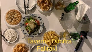 Rhodos Faliraki Taverne Dimitra [upl. by Nevar]