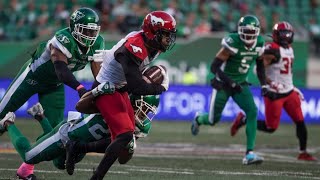 CFL 2021 Western Semi Final Calgary Stampeders vs Saskatchewan Roughriders Full game [upl. by Amahcen]