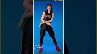 Fortnite Poki Tiktok Emote With Red Roots Billie Eilish Skin Thicc 🍑😜 ͡° ͜ʖ ͡° [upl. by Stegman]