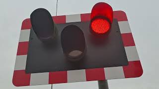 antrim station level crossing co antrim 11124 [upl. by Ruhl]