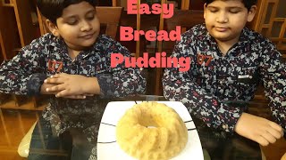 Easy Bread Pudding Recipe with Bread😋 [upl. by Vickey413]