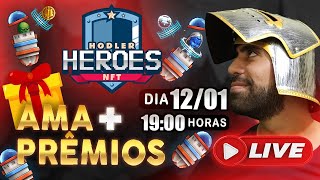 HODLER HEROES  AMA COM CEO JORGE E SORTEIO DE PREMIOS [upl. by Grimona]