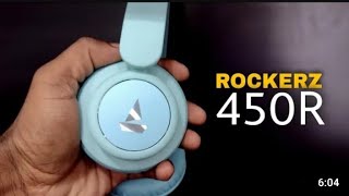 boAt Rockerz 450R Wireless Headphones Unboxing amp Review in Hindi [upl. by Pfeffer179]