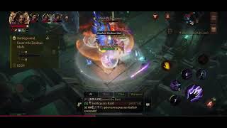 DIABLO IMMORTAL 56k ultimate battle mage MerlinX in BG ATTACK iPhone 15 Pro Max gameplay [upl. by Loria]