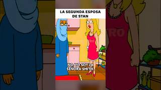 La segunda esposa de Stan 😵‍💫 americandad humor shorts shortsfeed shortsviral [upl. by Imerej894]