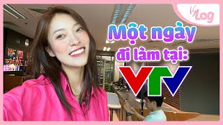 Đi làm tại VTV có gì vui  Công việc MC  VyLog Ep20 [upl. by Aisatana]