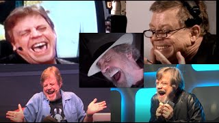 Mark Hamill  LIVE Joker Laughs Compilation Panels BehindtheScenes and more [upl. by Towney657]