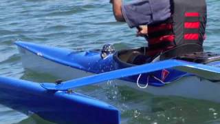 TRIAK Trimaran Sailing Kayak [upl. by Spenser]