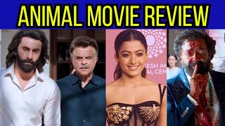 Animal Movie Review  KRK  krkreview animal ranbirkapoor animal animalreview krk anilkapoor [upl. by Uaerraj]