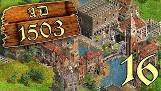 Lets Play ANNO 1503 AD1503 Mod 16 [upl. by Macegan]