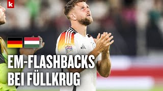 Füllkrug trifft gegen Ungarn quotTore für die Nationalmannschaft sind einfach andersquot  Deutschland [upl. by Ojahtnamas]