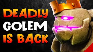 The RISE Of Golem Beatdown in Clash Royale [upl. by Ollayos330]