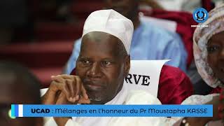 LA FASEG REND HOMMAGE AU Pr MOUSTAPHA KASSE [upl. by Mulligan689]