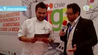 La italianidad en Perú  Chef Giacomo Bocchio en el Enc Gastronómico internacional en Chile 2013 [upl. by Errol]