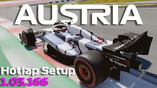 F1 23 AUSTRIA Hotlap  Setup 103166 [upl. by Previdi]