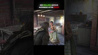 She Realized Arthur Respawns After Dying rdr2 fyp gaming viral [upl. by Tidwell]